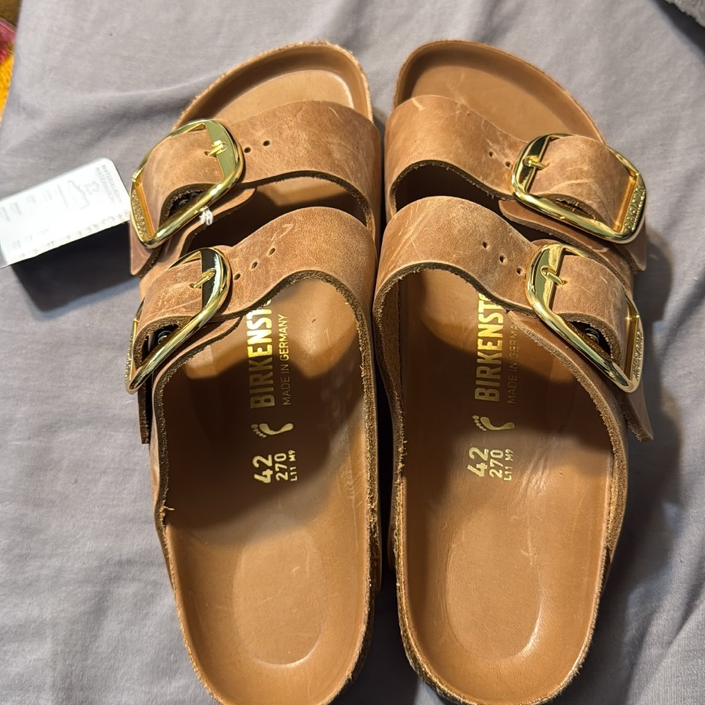 Womens Birkenstock Big Buckle Sz 9 & 11 - Picture 5 of 6